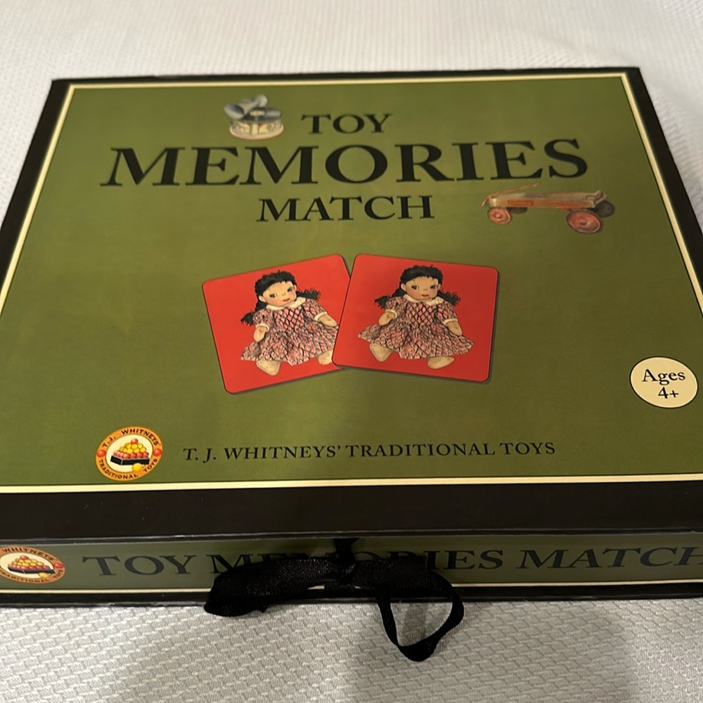 T.J. Whitney’s Traditional Toys “Toy Memories Match” Matching Game